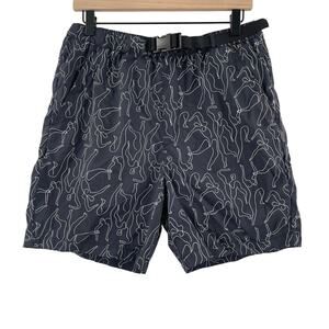 PACSUN Swim Trunks Size Medium Volley Summer Athleisure Shorts Netting *Damaged